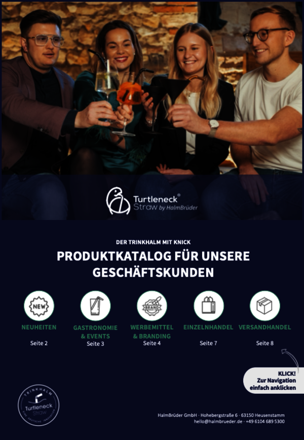 Der erste und einzige biegsame Trinkhalm aus Edelstahl