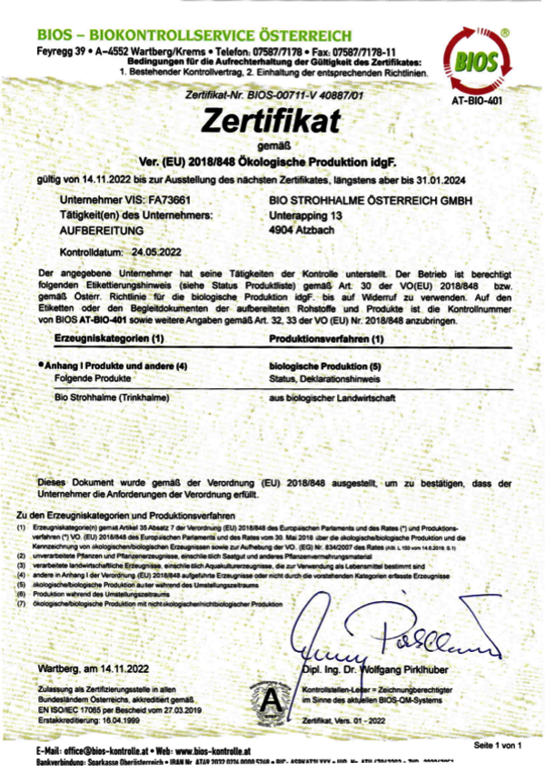 Original STROHHALM